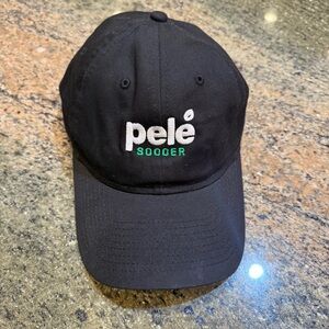 Pelé Soccer New Era 9TWENTY Hat Black California Strapback Dad Cap One Size